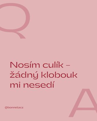 „Nosím culík – žádný klobouk mi nesedí.“ Znáte to taky? 🤔 V létě si chceme vlasy vyčesat z obličeje… Ale většina klobouků...